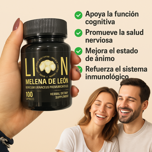 Melena de León - Suplemento Natural (100 cápsulas)