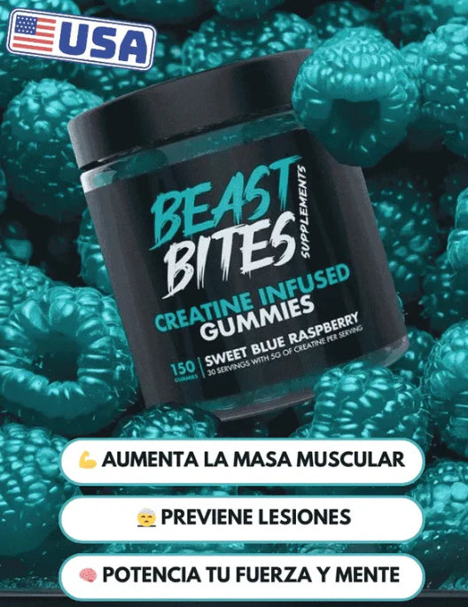Beast Bites™- Gomitas de Creatina
