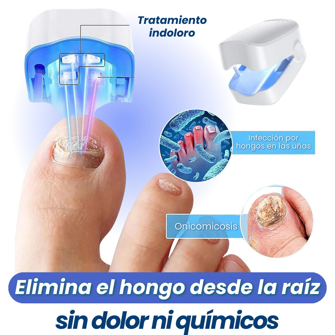 Quita Hongos LED Pro Max - Ataca el hongo profundo sin dolor (7 minutos al día)