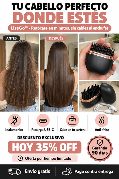 LissGo™ - Adiós al frizz donde estés