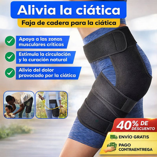Faja de Cadera para Ciática - Soporte Confiable