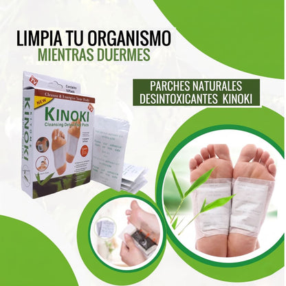 Parches KINOKI Desintoxicantes y Circulatorios