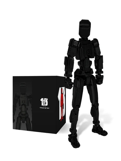 Figura Articulada 3D para Armar – Kit Creativo con Accesorios y Movimiento Realista