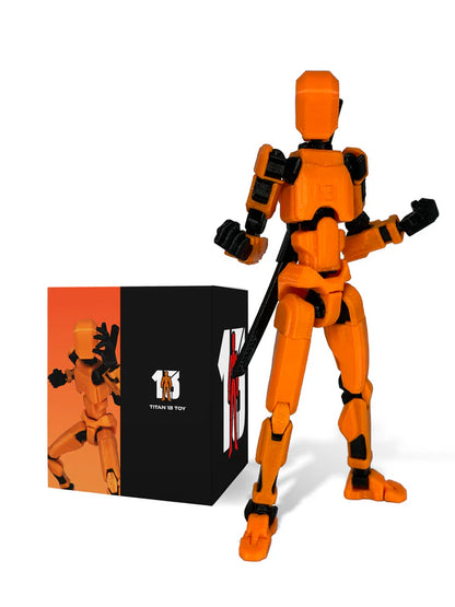 Figura Articulada 3D para Armar – Kit Creativo con Accesorios y Movimiento Realista