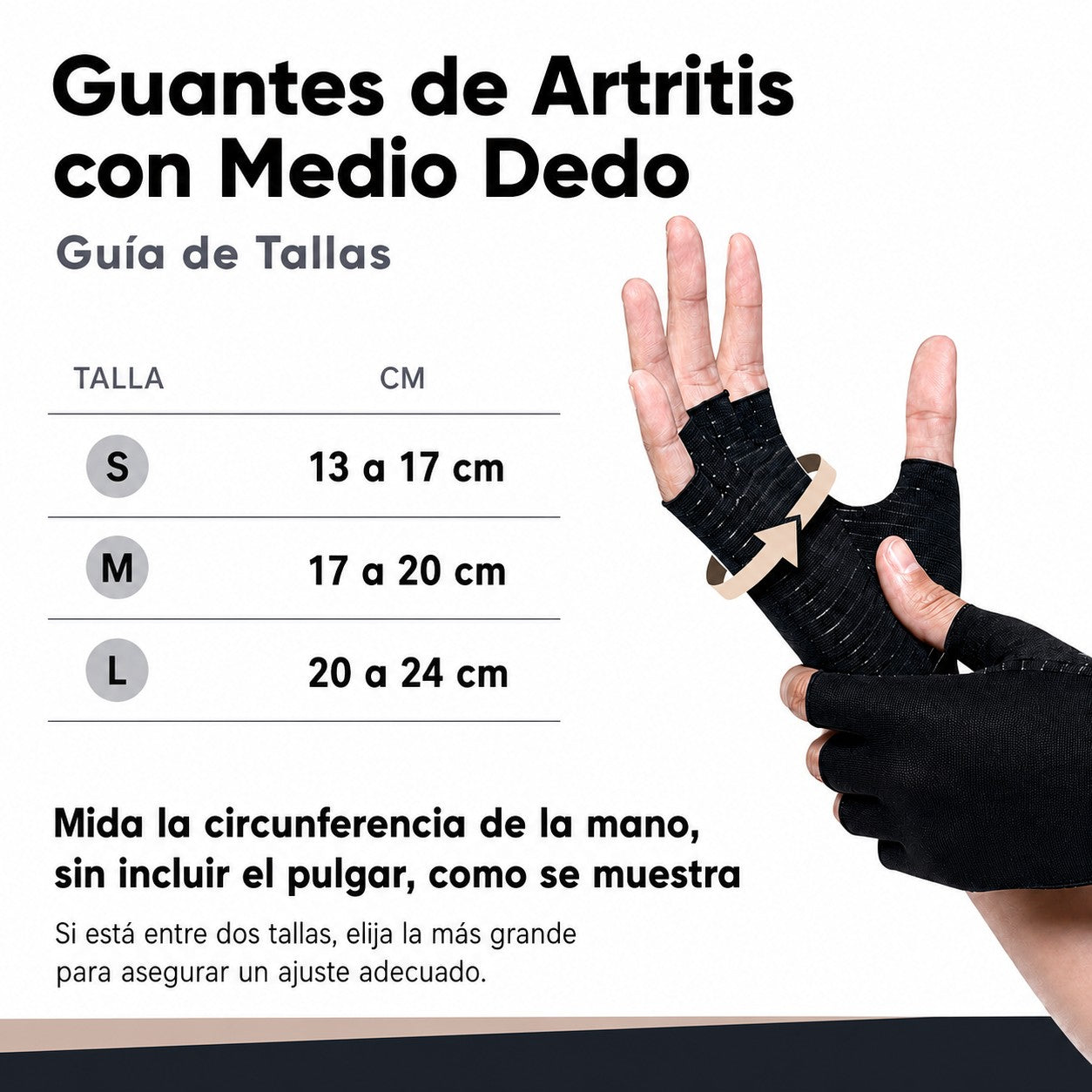 COMBO ALIVIO - Guantes de Compresión con Tecnología de Cobre (par) + Parches para pies de regalo🎁 – Alivio y comodidad diaria
