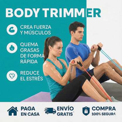 Body Trimmer - Entrena tu cuerpo completo sin salir de casa 💪(Guía de ejercicios al final)